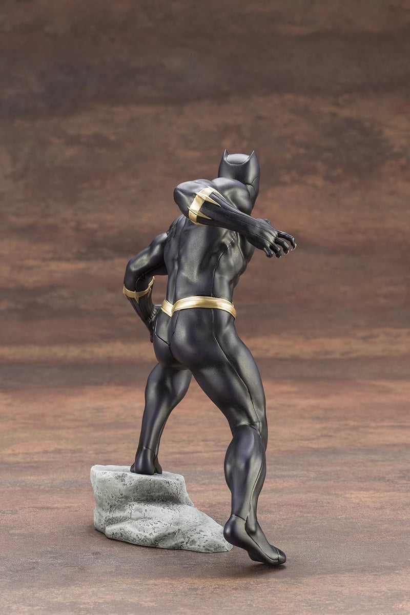 Marvel Universe Black Panther 1/10 Scale ARTFX+ Kotobukiya Statue, in display