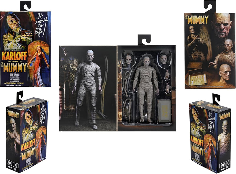 Universal Monsters (Colour) Mummy Ultimate 7" Scale Action Figure (view 3)