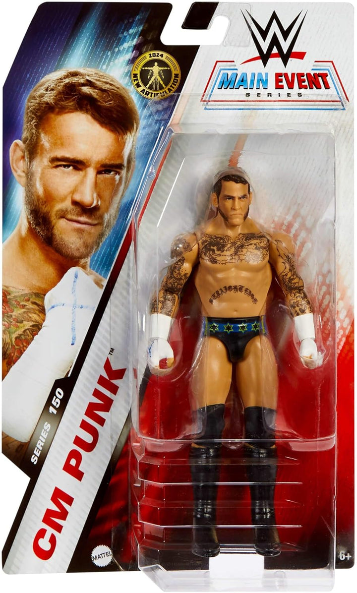 WWE Main Event Series CM Punk Wrestling Action Figure