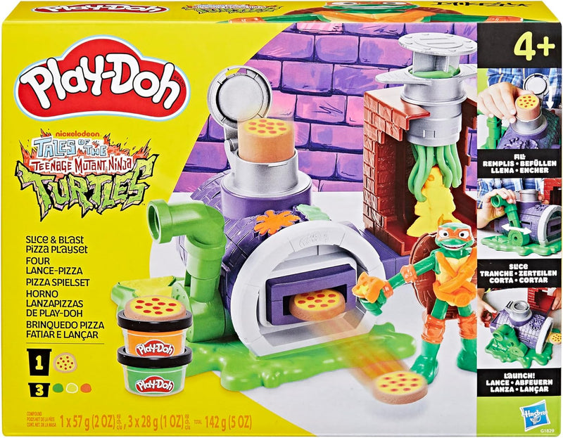 Play Doh Tales of The Teenage Mutant Ninja Turtles Slice & Blast Pizza Playset - Image 12