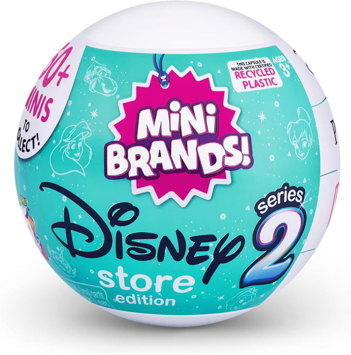 Mini Brands Disney Store Series 2 Capsule (1 Picked At Random)