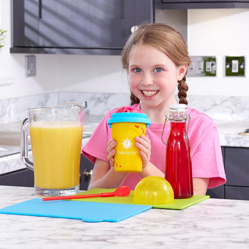 ChillFactor Colour Shock slushy maker, in display