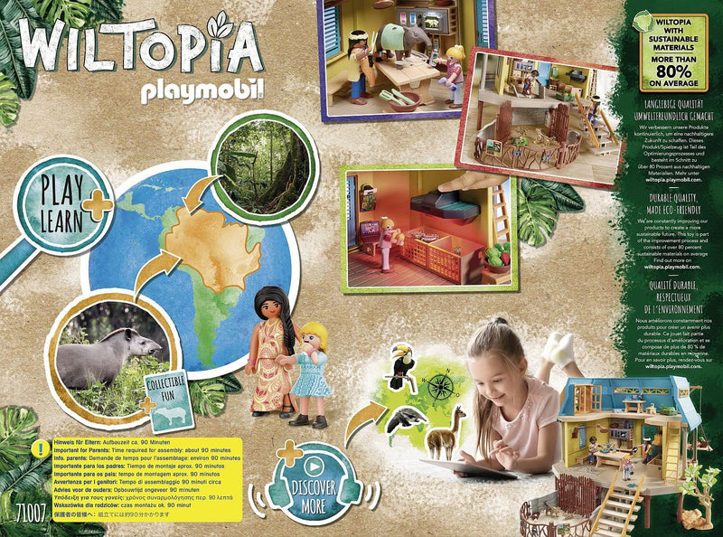 Playmobil Wiltopia Research Base 71007, close-up detail