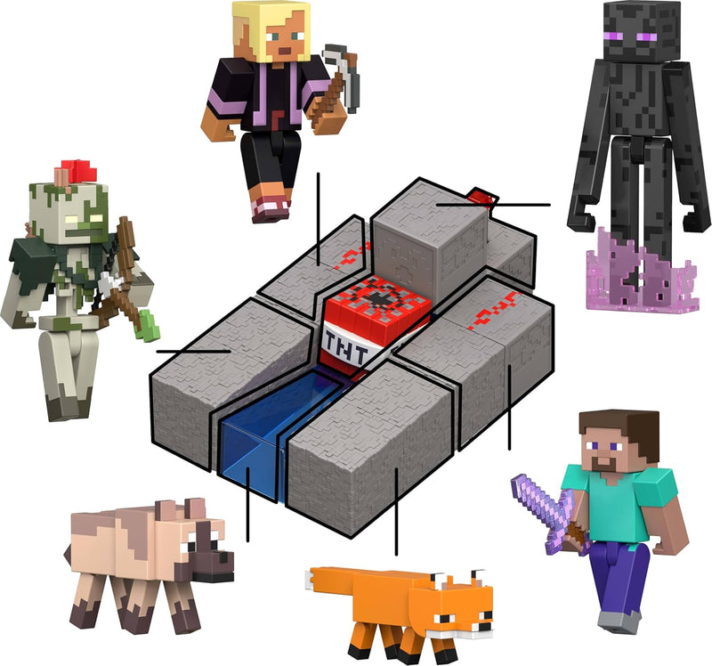 Minecraft - Steve Redstone 3.25" Core Figure