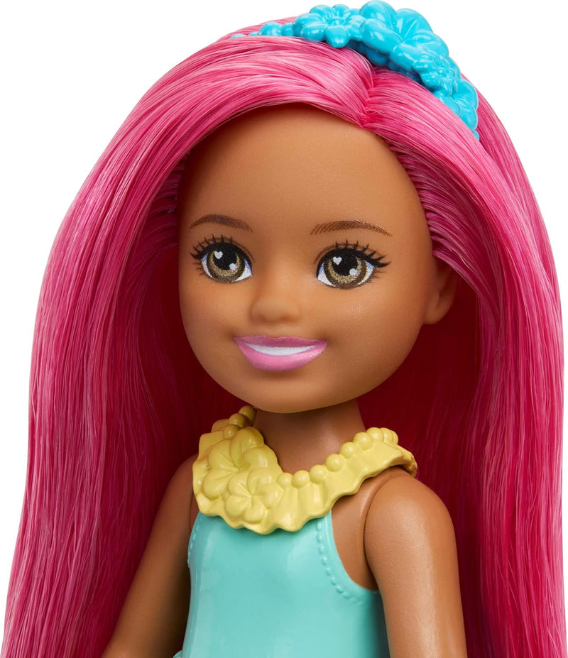 Barbie Chelsea Fantasy Royal Doll with Pink Hair - Image 2