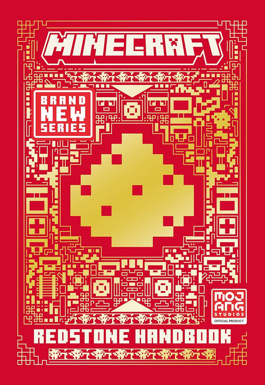 All New Official Minecraft Redstone Handbook Hardback By Mojang AB