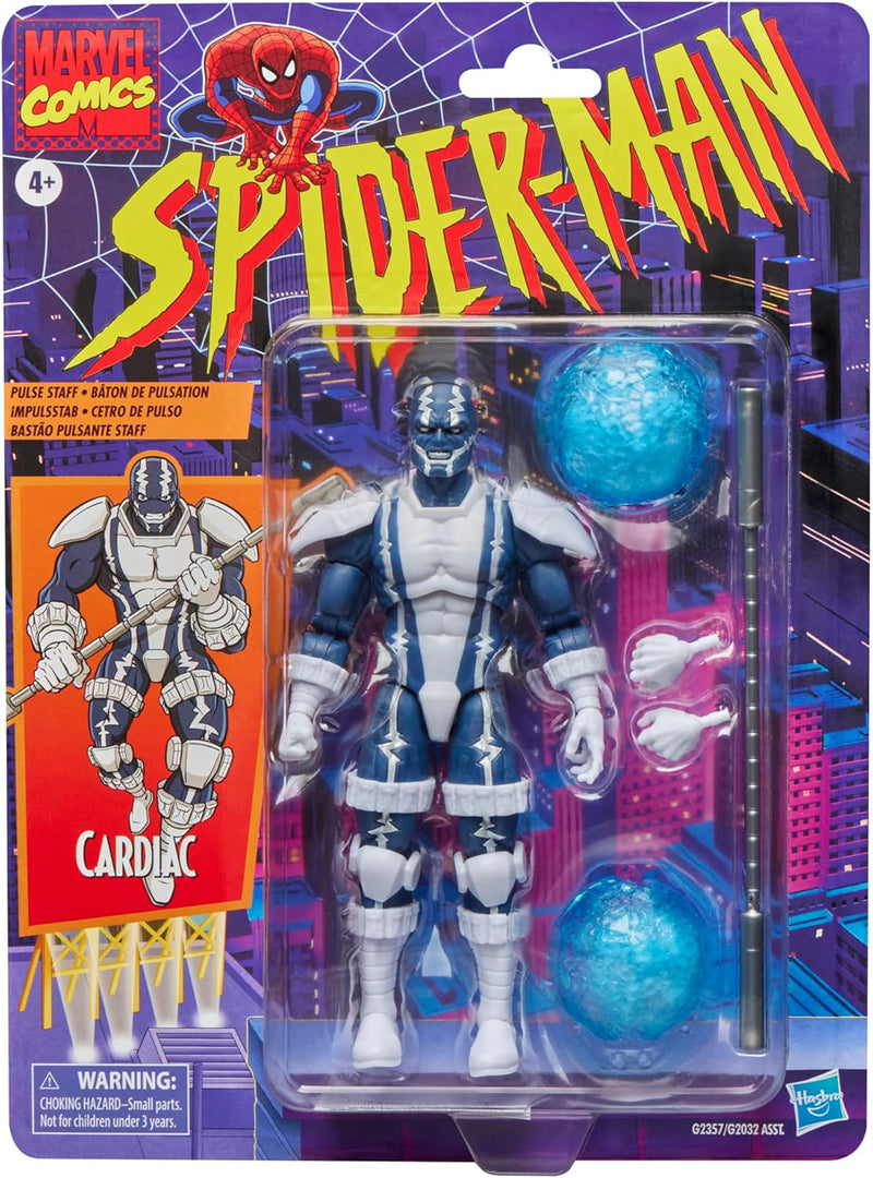 Marvel Legends Retro Cardiac Action Figure collectible from Hasbro
