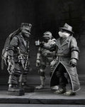 TMNT / Universal B/W Turtles 4-Pack 7" Scale Action Figures Universal Monsters X Teenage Mutant Ninja Turtles (view 2)
