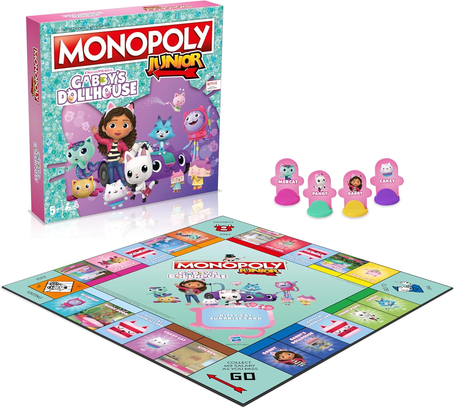 Gabby's Dollhouse Monopoly Junior – Infinity Collectables