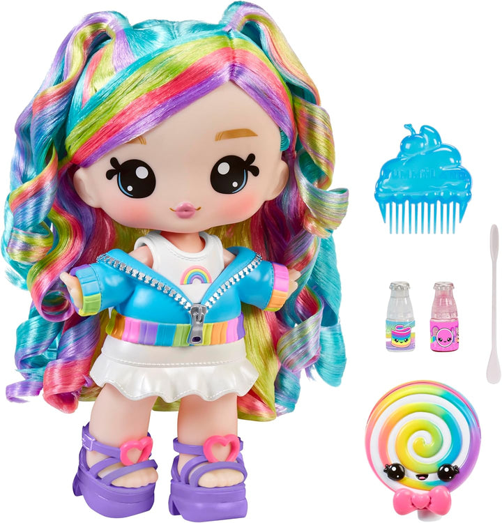 Yummiland Large Doll and Lip Gloss Pet Skyler Rainbow