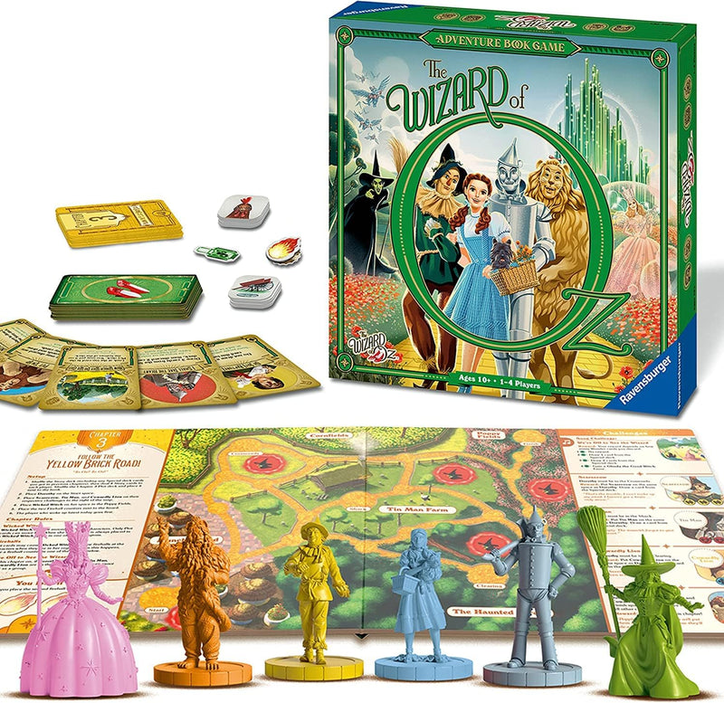 The Wizard of Oz Adventure Book - Family Strategy Board Game, additional view