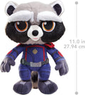 Marvel Guardians of the Galaxy Rocket Plush with Sounds, side angle