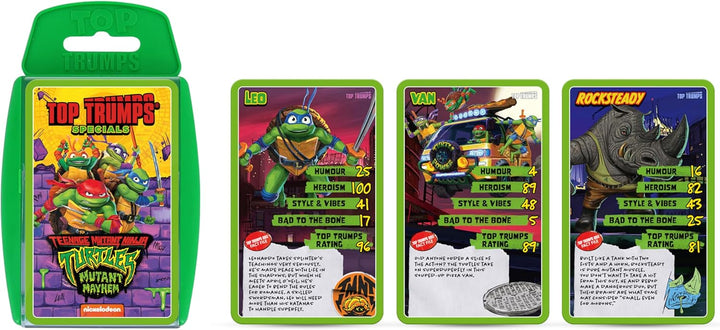 Top Trumps Specials Teenage Mutant Ninja Turtles Card Game