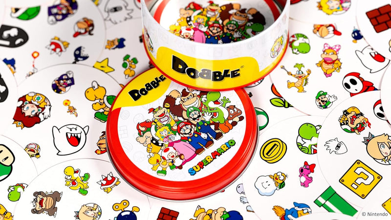 Dobble Super Mario, side angle