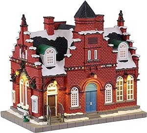 Lemax Norman Rockwell Lighted Buildings: Town Offices 1884 (15808 UK)