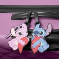 Disney Angel & Stitch Love Heart Luggage Tag Set - Image 2