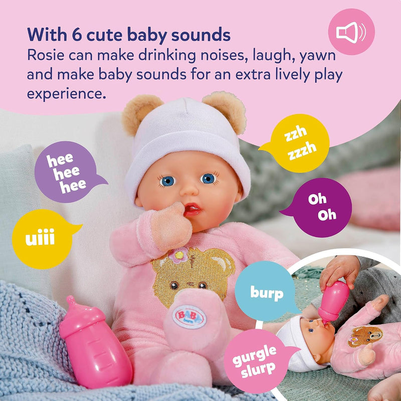 BABY born Interactive Rosie 30cm Baby Doll alternate view 4