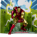 Marvel Iron Man The Invincible Iron Man 126 PVC Statue 11 cm, rear view
