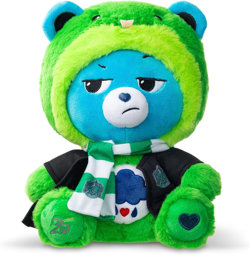 Care Bears X Harry Potter Grumpy Bear X Slytherin Hoodie Mascot 30cm Plush