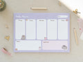 Pusheen Moments A4 Planner side angle