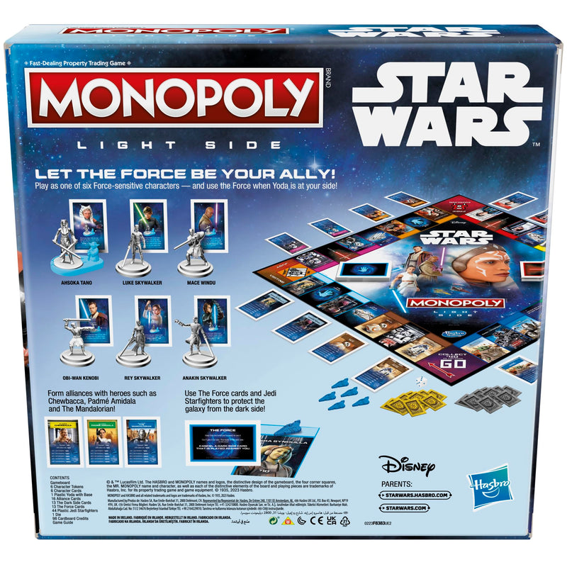 Hasbro Monopoly Star Wars Board Game Light Side Edition Engl (image 6 of 10)