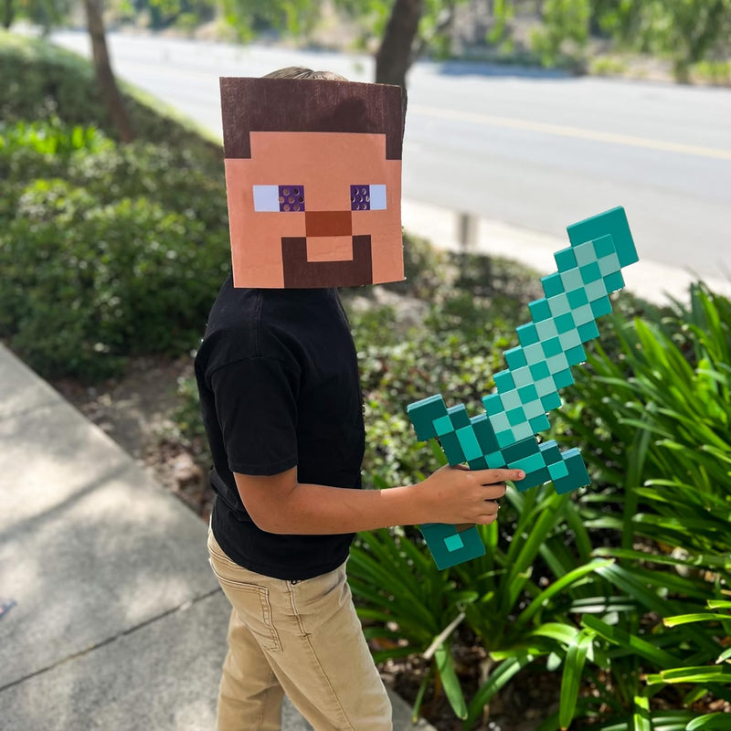 Minecraft Sword & Mask Set