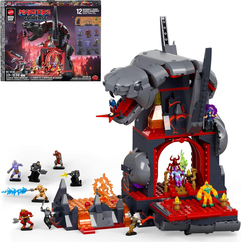 Mattel Brick Shop Masters of the Universe Skeletor Set