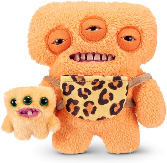 Fuggler Mini Rascals Orange Alien 9" Plush