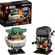 The Mandalorian & The Child Star Wars LEGO BrickHeadz 75317 Building Set