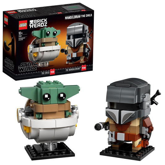 LEGO BrickHeadz Star Wars Mandalorian and The Child 75317