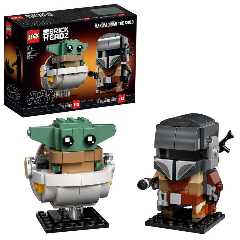 LEGO BrickHeadz Star Wars Mandalorian and The Child 75317
