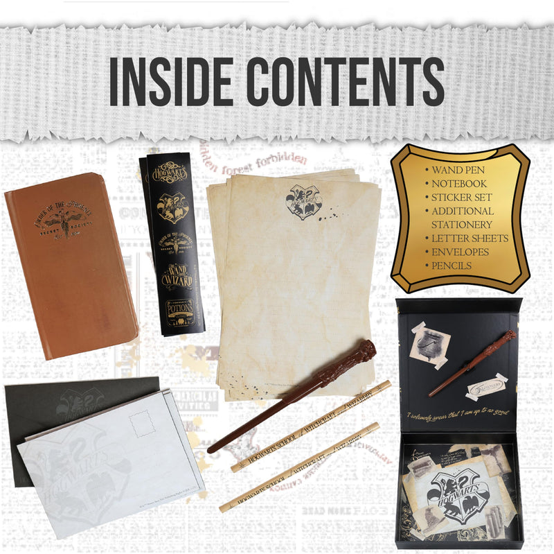 Harry Potter Gift set Marauder's Map, rear view