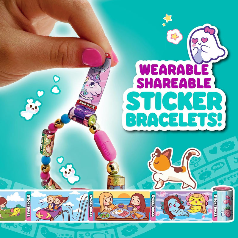 Sticki Rolls Anna And Erin BFF Sticker Jewellery Making Set