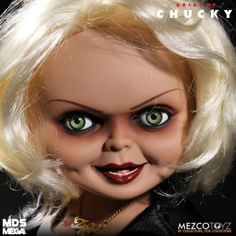 Chucky Tiffany Bride Of Chucky 15 MDS Mega Scale Figure With Sound (Black Jacket), additional view