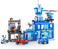 MAX City Police Headquarters 889 Piece Building Bricks Playset alternate view 3