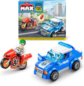 MAX City Police Headquarters 889 Piece Building Bricks Playset alternate view 8