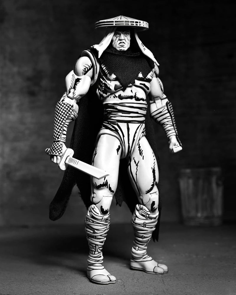 TMNT Comic Foot Assassin B/W (Mirage Comics) 7" Scale Action Figure Teenage Mutant Ninja Turtles (view 2)