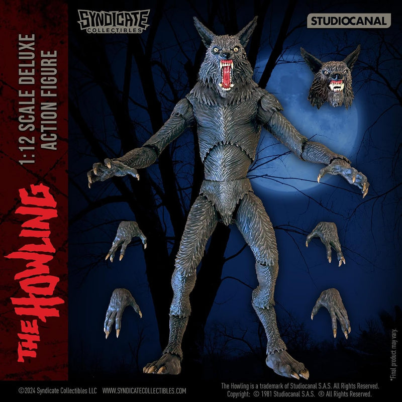 The Howling 1:12 Scale Werewolf Deluxe Action Figure (view 2)