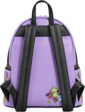 Loungefly Pokemon Gengar Embroidered Wagara Mini Backpack, side angle