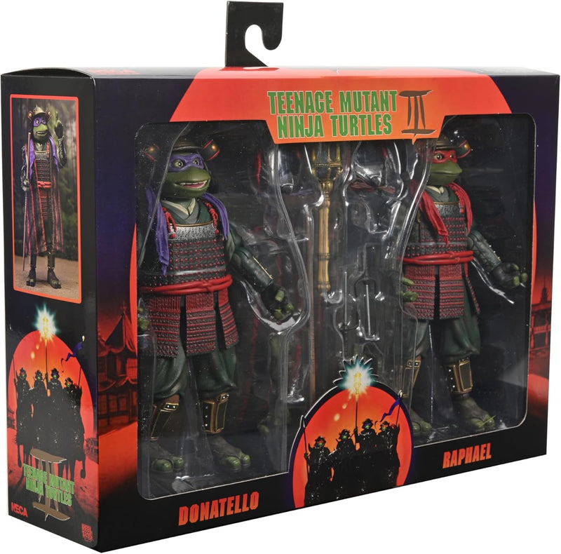 TMNT Iii (1993 Movie) Donatello And Raphael 7" Scale Action Figure 2-Pack Teenage Mutant Ninja Turtles (view 4)