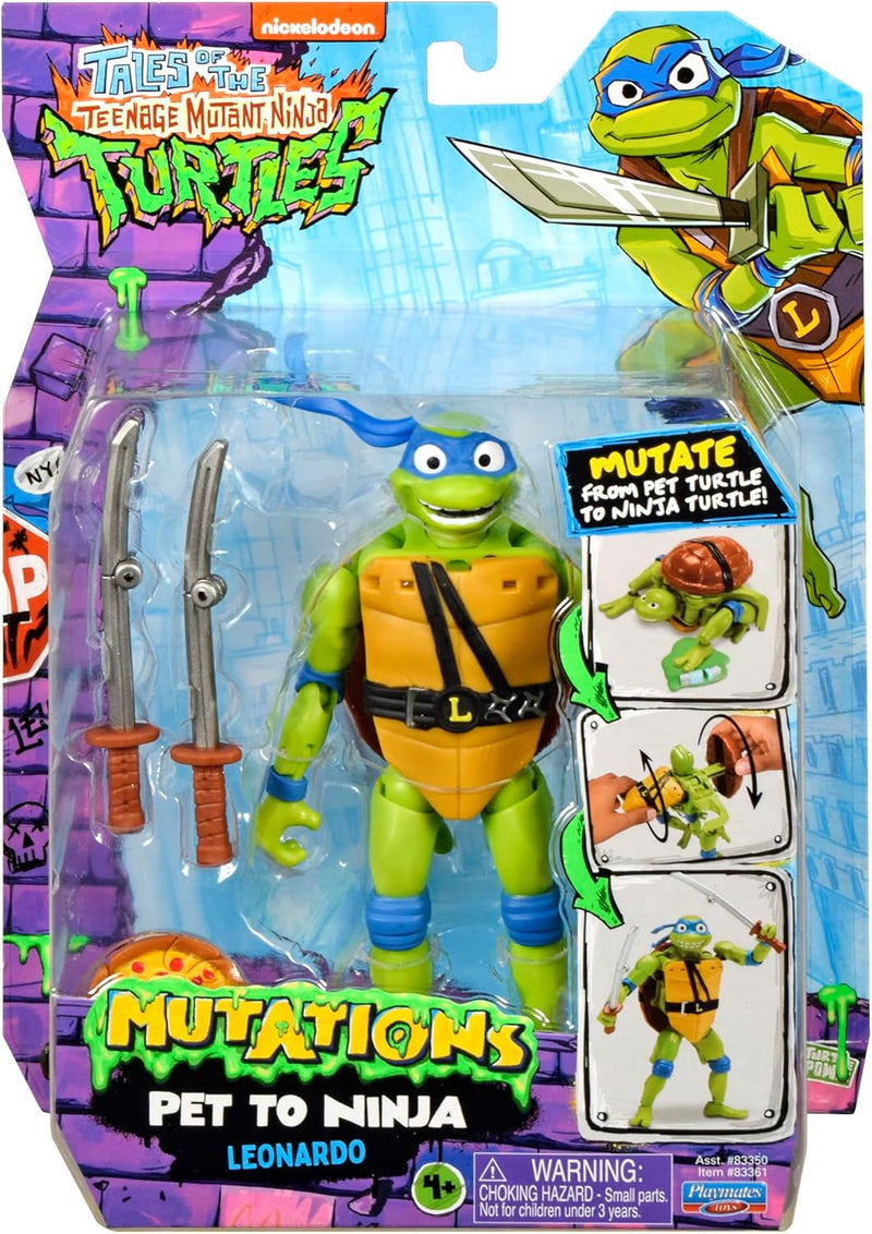 Tales of Teenage Mutant Ninja Turtles Pet to Ninja Mutations Leonardo Action Figure - Image 8