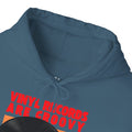'Vinyl Records Are Groovy' Men's Hoodie, in display