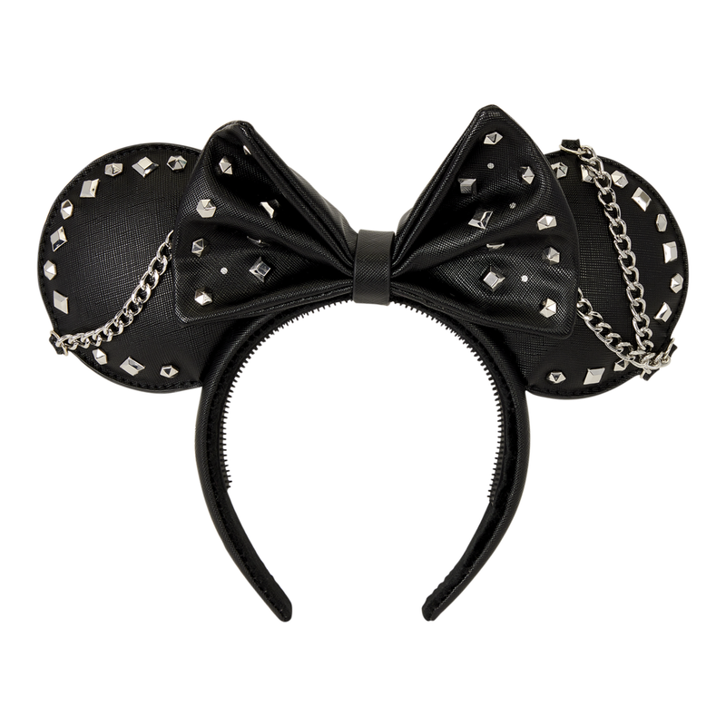 Loungefly - Minnie Mouse Studs & Chains Headband