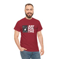 'Just for the Record' Men's Vinyl T-Shirt, rear view