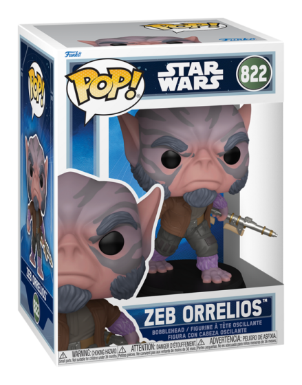 Star Wars Mandalorian & Grogu - Zeb Orrelios Funko Pop! Vinyl Figure