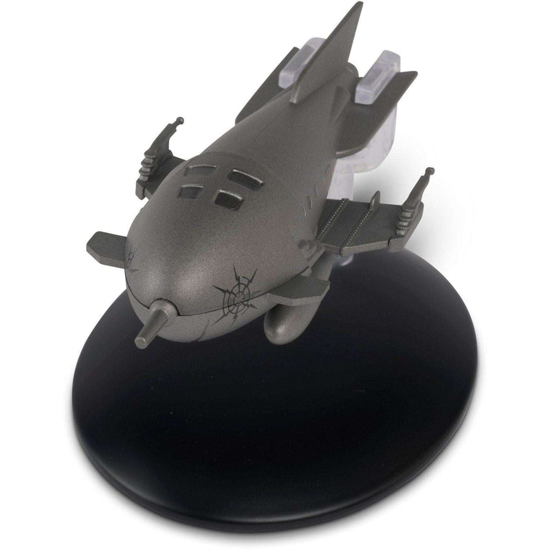 Captain Proton’s Rocket Ship Model Die Cast Ship (Eaglemoss / Star Trek), side angle
