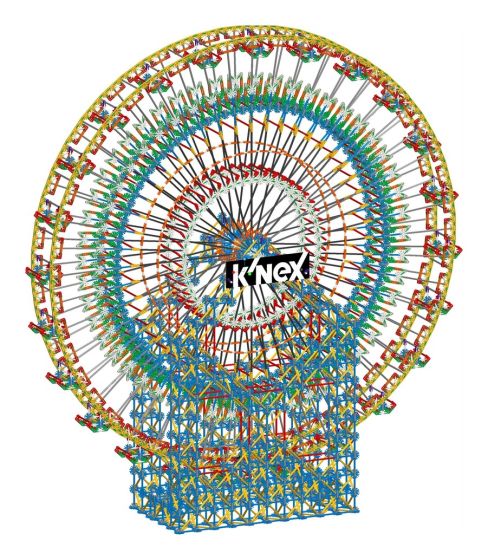 K'nex Thrill Rides 6ft Ferris Wheel Set