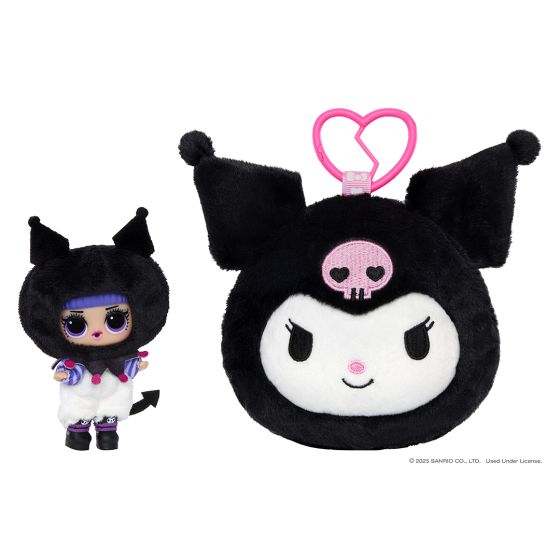 L.O.L Surprise Loves Reversible Plush Keychains