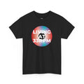 'Living at 33rpm' Men's Vinyl T-Shirt collectible from Coda Records