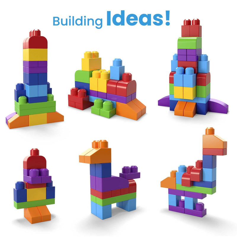 Mega Bloks Big Building Bag Blue - Image